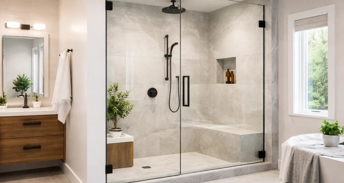 Why Shower Glass Is a Smart Choice for a Modern Bathroom